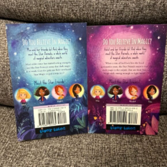 Star Friends 1 & 2 Wish Trap & Mirror Magic Childrens Chapter Books - Picture 2 of 3